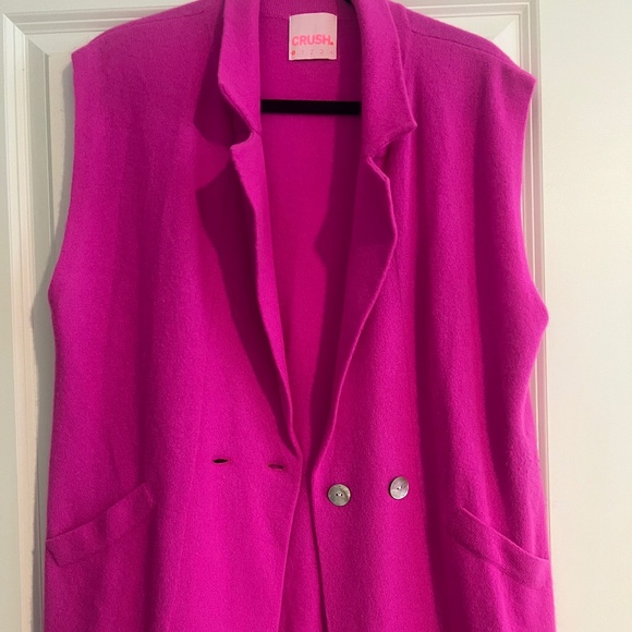 CRUSH Katie Vest, Blazer OVERSIZED Fit - Picture 3 of 11